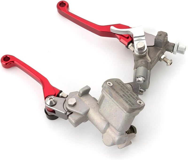 FXCNC Motorcycle Brake Master Cylinder Reservoir Clutch Lever Set for Various Honda Models - Image 2