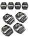 LIGHTKOREA Stainless Steel Metal Car Door Striker Lock Latches Protector Cover Dress up Accessories Pack of 4 Compatible with Hyundai Compatible with Kia Vehicles Black - Image 2