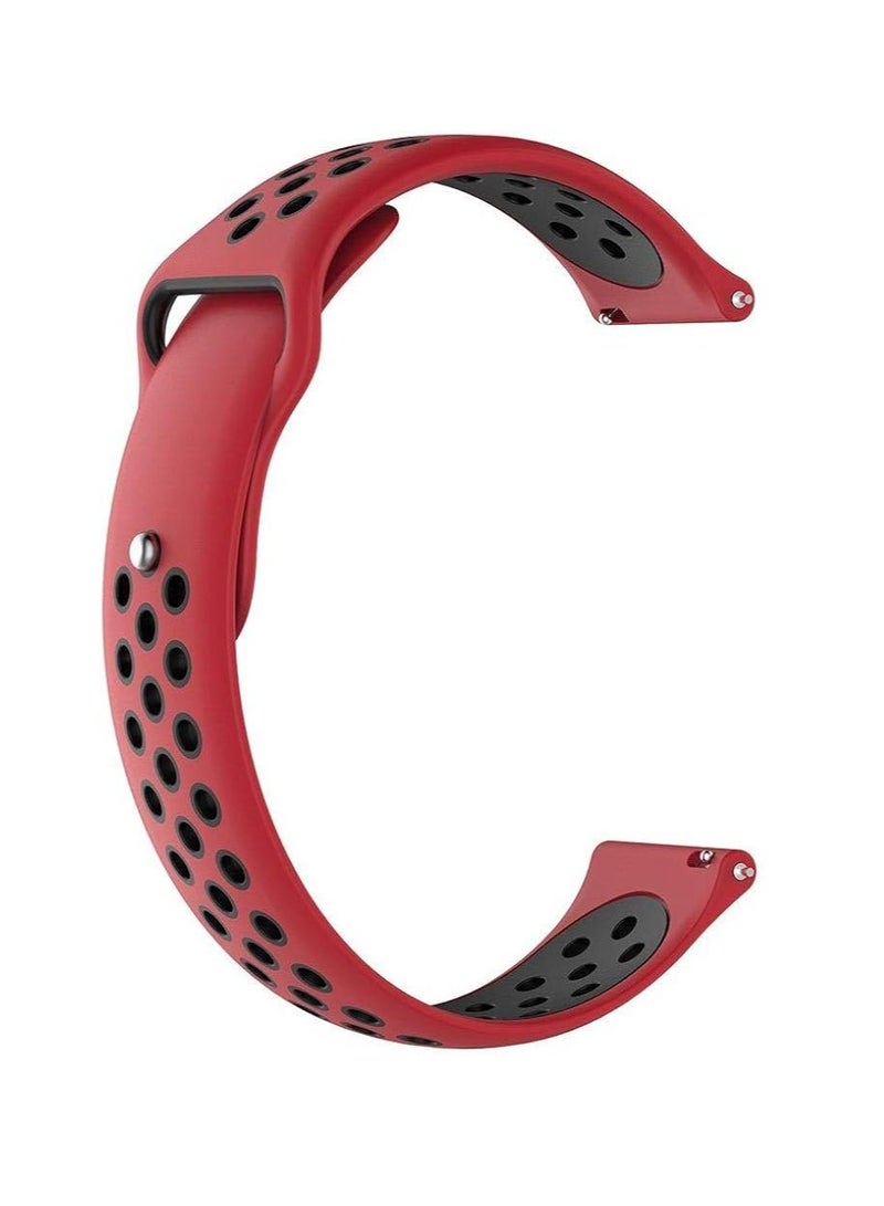 Strap Silicone Band 20MM For Samsung Gear Sport/ Samung Watch 4/Watch 5 /Watch 5 Pro /S2 classic/active 2 40mm 44mm/Amazfit GTS 3/ GTS 4/4 Mini/Bip 3/Pro/GTS 2 mini/GTS 2e/Bip U/U Pro - Image 2