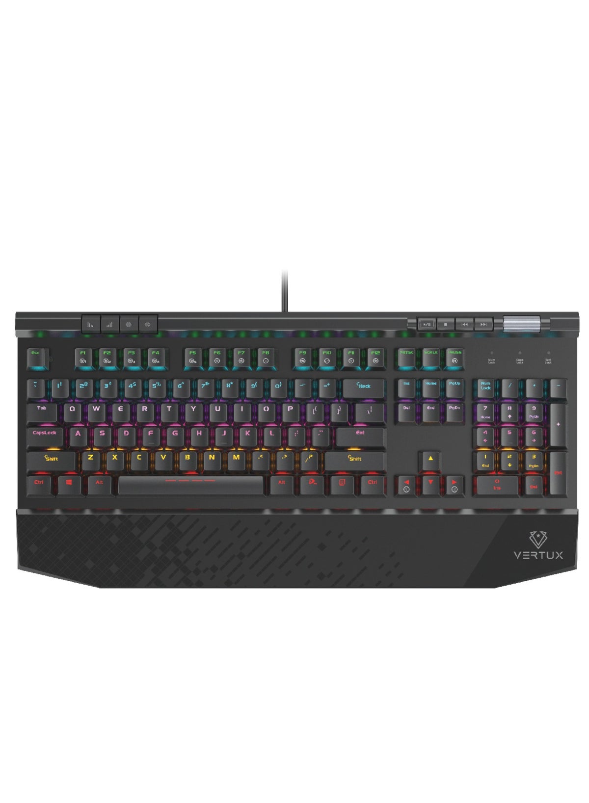 VERTUX Usb Wired Gaming Keyboard