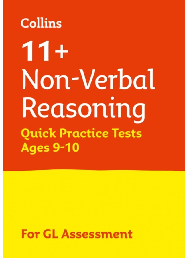 11 Non Verbal Reasoning Quick Practice Tests Age 9 10 Year 5 For the 2024 Gl Assessment Tests - Paperback