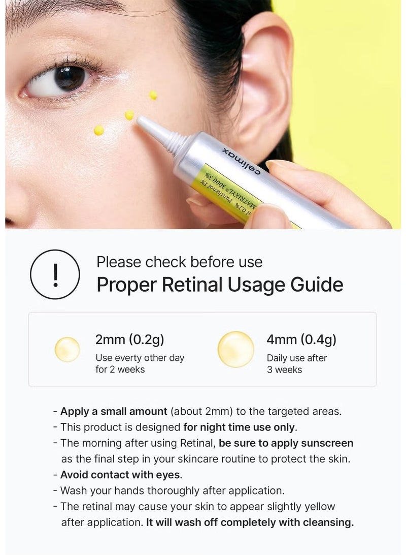 celimax Vita A Retinal Booster – Powerful Firming Serum with Matrixyl, 15ml - Image 2