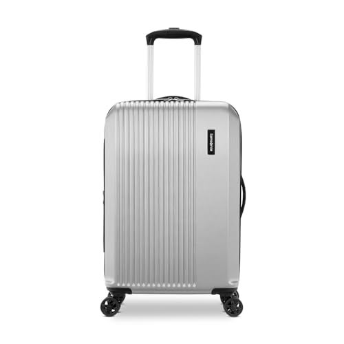 Samsonite حقائب سامسونايت أليانس SE الصلبة مع عجلات دوارة، خفيفة الوزن، حقيبة يد دوارة، فضي - Image 3
