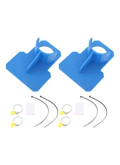 2Pcs Swimming Pool Pipe Holder Above Ground Swimming Pool Hose Support Brackets Above Ground Pool Accessories Blue
