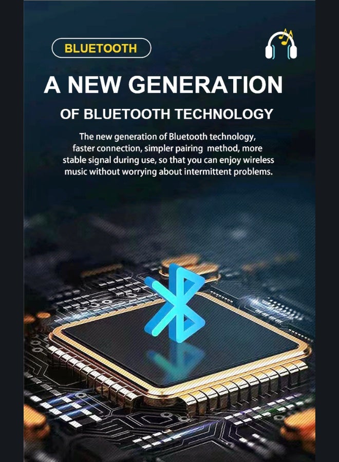 Agofyngs Dual 20W Bluetooth Karaoke Speaker with Dual Wireless Microphones, DSP Sound System for Home Entertainment & Party Use - Image 5