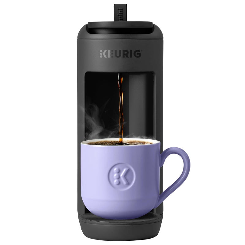 Keurig K-Mini Mate Single Serve K-Cup Pod Coffee Maker, Brews Up to 12 oz Cup, Compact Portable Coffee Machine for Small Spaces, Great for Dorms & Offices, Black - Image 1