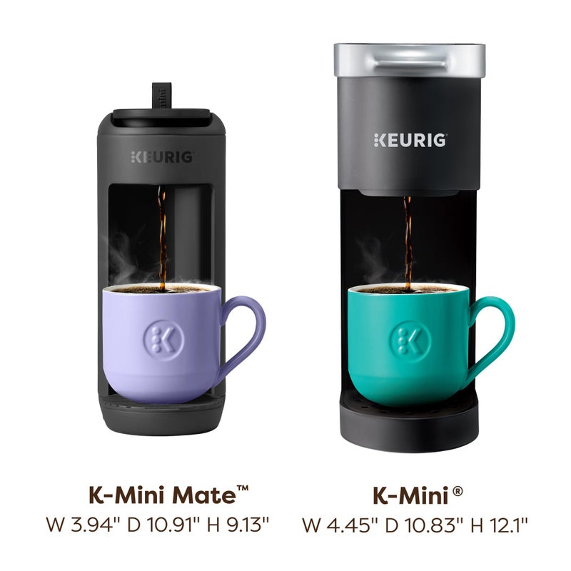 Keurig K-Mini Mate Single Serve K-Cup Pod Coffee Maker, Brews Up to 12 oz Cup, Compact Portable Coffee Machine for Small Spaces, Great for Dorms & Offices, Black - Image 5