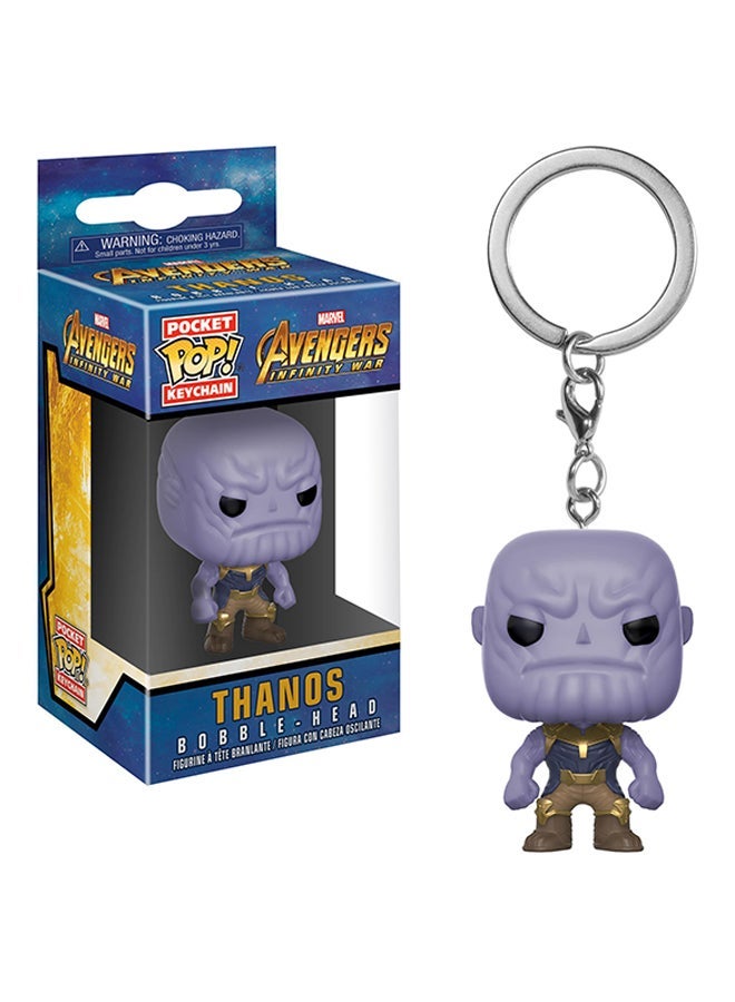 NIBEMINENT Marvel Avengers Infinity War Thanos Keychain 1.5inch