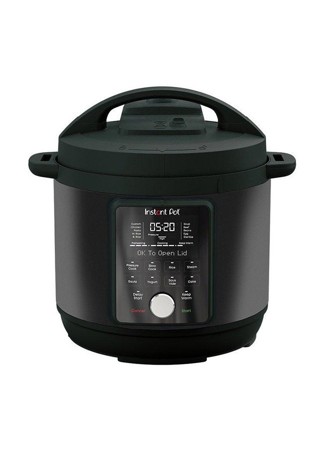 INSTANT Pot Duo Whisper Quiet Electric Pressure Cooker 5.7L Black Stainless Steel  - Image 1