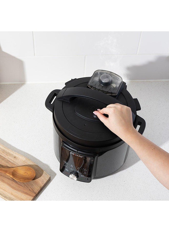 INSTANT Pot Duo Whisper Quiet Electric Pressure Cooker 5.7L Black Stainless Steel  - Image 3