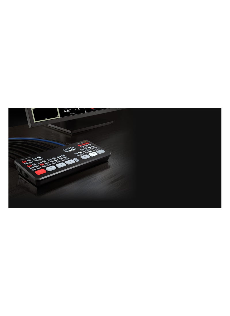 Blackmagic Design Blackmagic ATEM Mini Pro – Compact Live Production Switcher with Streaming, Recording & Multicam Support  - Image 5