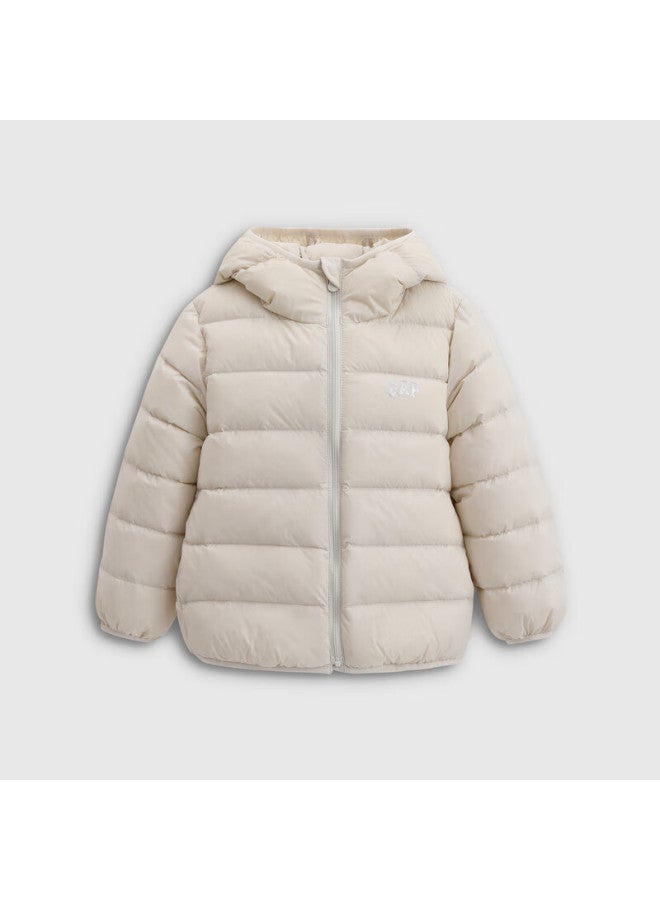 Gap Kids Autumn New Logo Hooded Lightweight Down Jacket 805255 Uni - Image 3