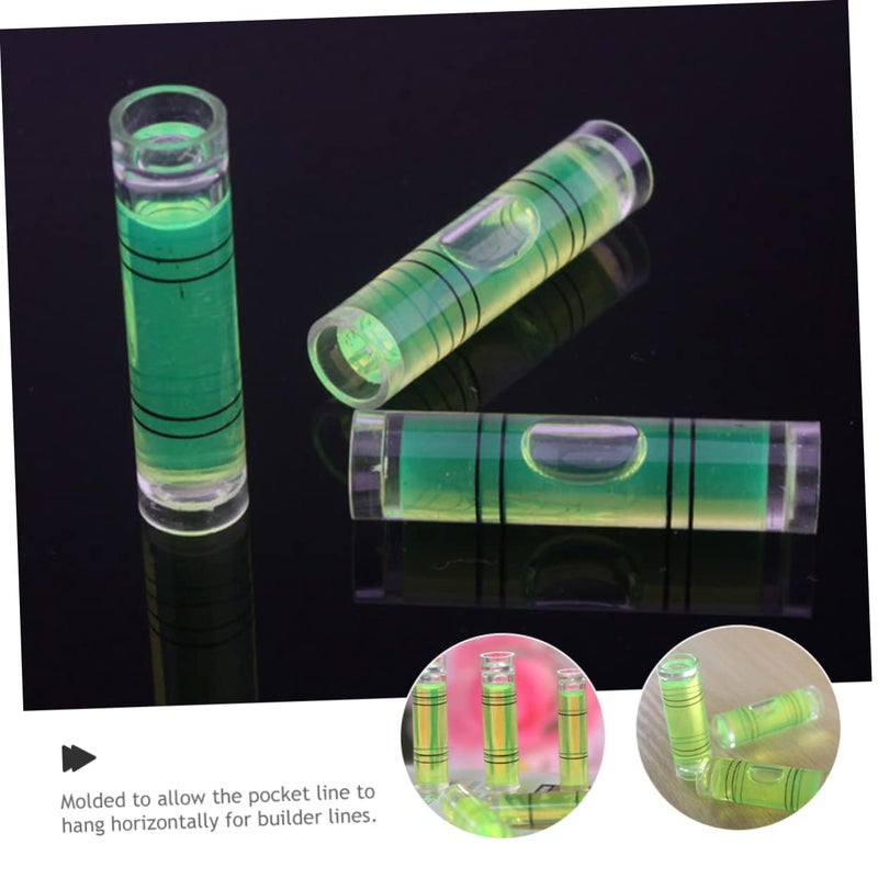 100 Pcs Bubble Level Kit Horizontal Spirit Level Tool Small Size Sturdy Design - Image 4