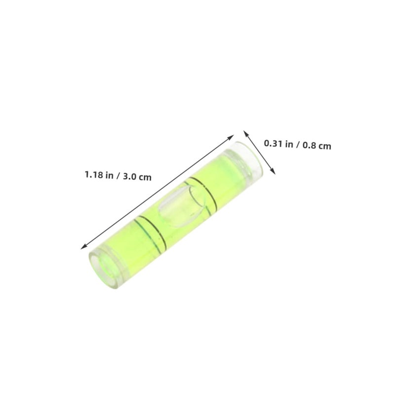 100 Pcs Bubble Level Kit Horizontal Spirit Level Tool Small Size Sturdy Design - Image 3