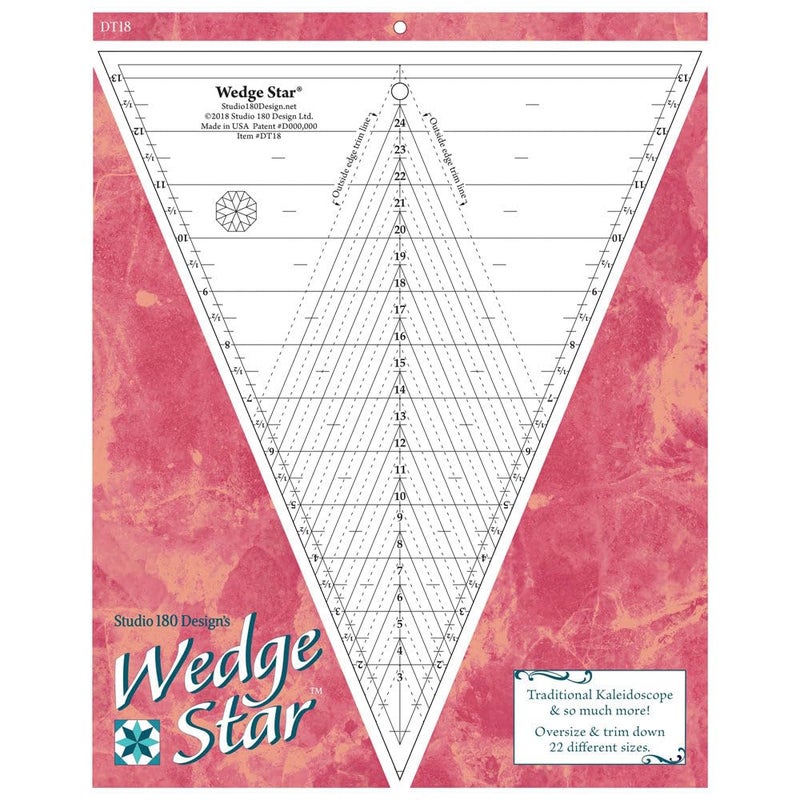 Studio 180 Design Wedge Star Ruler- Deb Tucker Studio 180 - Image 4