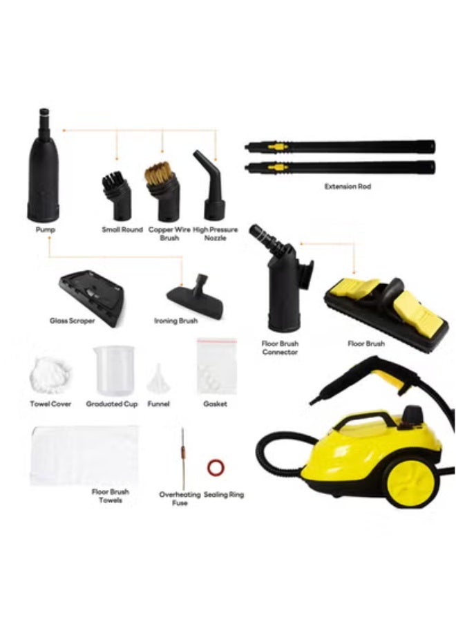 Sharpdo Steam Cleaner, Easy Fix Steam Cleaner for Furniture, 2 Liter Tank Capacity, 2000W, 5 Bar Steam - Image 3