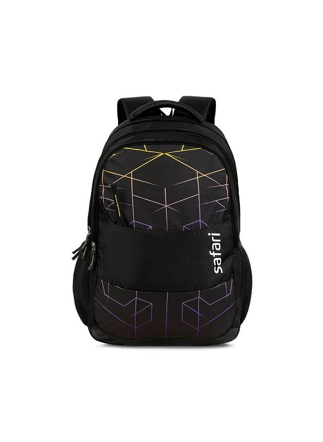 Safari Safari Hitech Large Size 35 Ltrs Water Resistant Standard Backpack - Black  - Image 1