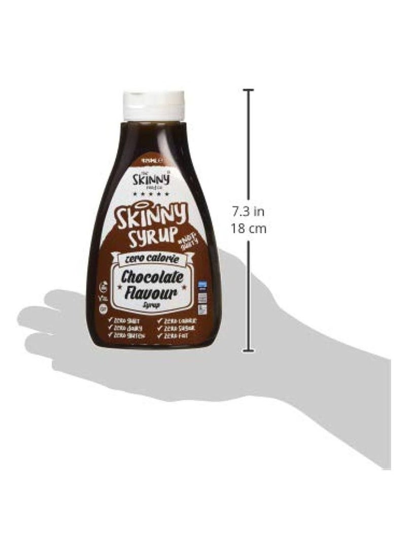 The Skinny Food Co. Chocolate Syrup Vegan sugar free 425 ml  - Image 2