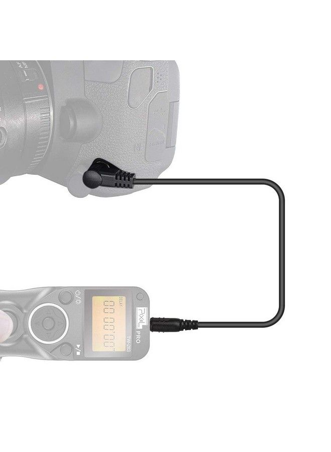 Pixel Off Camera Shutter Connecting Cable 3.5Mmdc0 Camera Connecting Plug 3.5Mm Cord Compatible For Nikon Cameras (Fit For Pixel Shutter Remote Control Tw283 Series) - Image 5