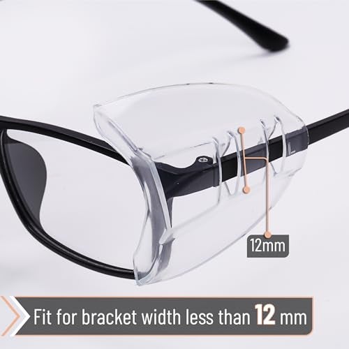 UNCO Safety Side Shields for Glasses, 2 pcs, Side Shields for Eyeglasses - Image 5