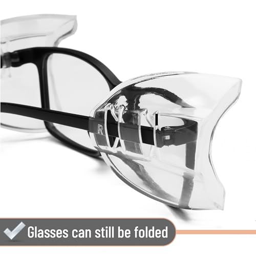 UNCO Safety Side Shields for Glasses, 2 pcs, Side Shields for Eyeglasses - Image 4
