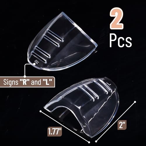 UNCO Safety Side Shields for Glasses, 2 pcs, Side Shields for Eyeglasses - Image 2