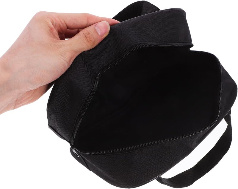 UKCOCO Portable Air Compressor Storage Bag - Black Fabric Bag for 12V DC Tire Inflator - Image 5