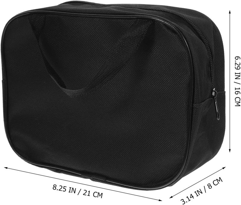 UKCOCO Portable Air Compressor Storage Bag - Black Fabric Bag for 12V DC Tire Inflator - Image 4