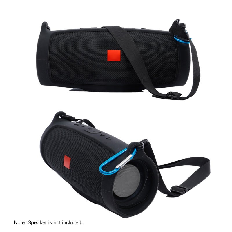 Protective Case Compatible with JBL Charge 4 Speaker Cover Portable Travel Bag Storage Case with Shoulder Strap Climbing Hook - Image 4