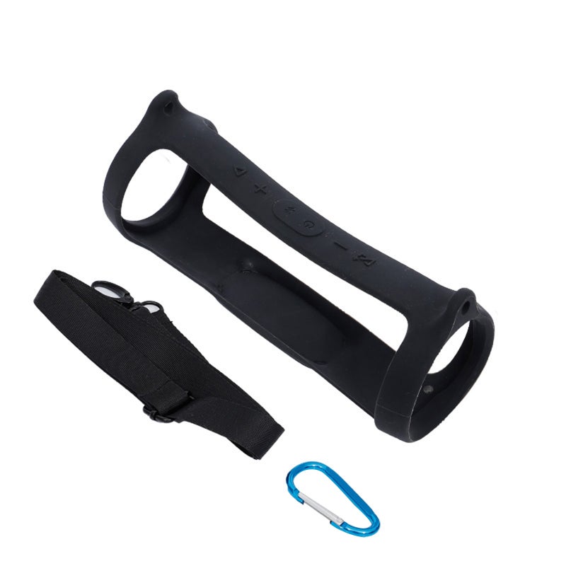 Protective Case Compatible with JBL Charge 4 Speaker Cover Portable Travel Bag Storage Case with Shoulder Strap Climbing Hook - Image 1