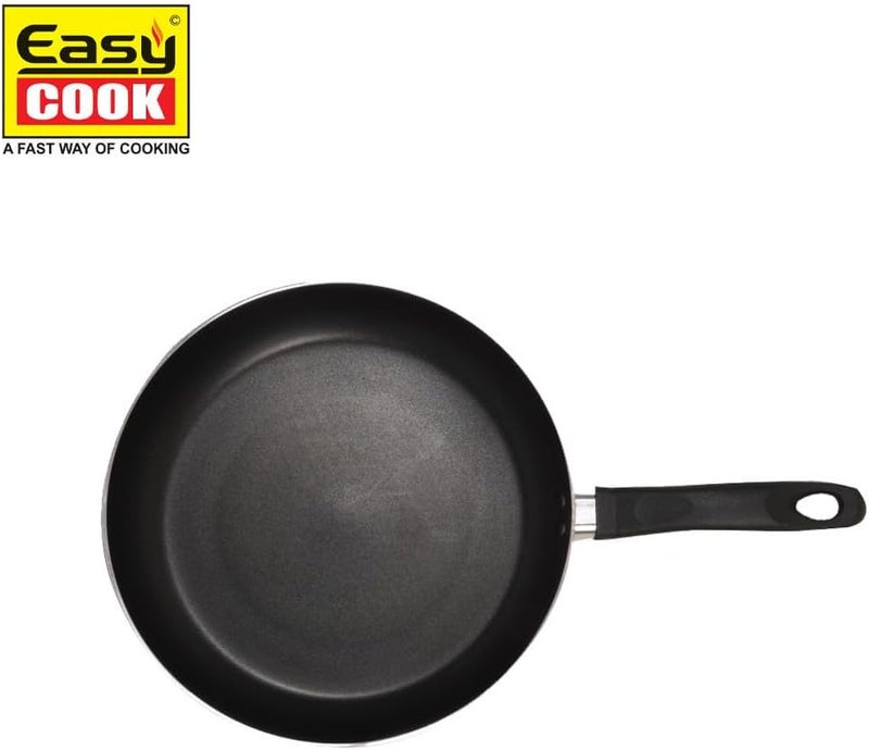 EASY COOK Non-Stick Frypan with Induction Base - Red (26cm) - Image 3