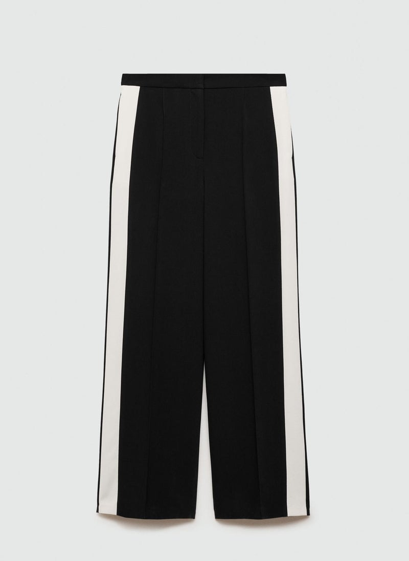 MANGO Contrasting High Waist Pants  - Image 5