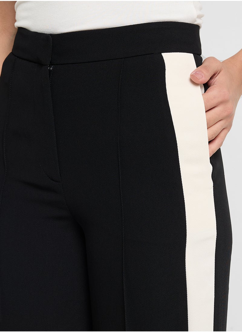 MANGO Contrasting High Waist Pants  - Image 4
