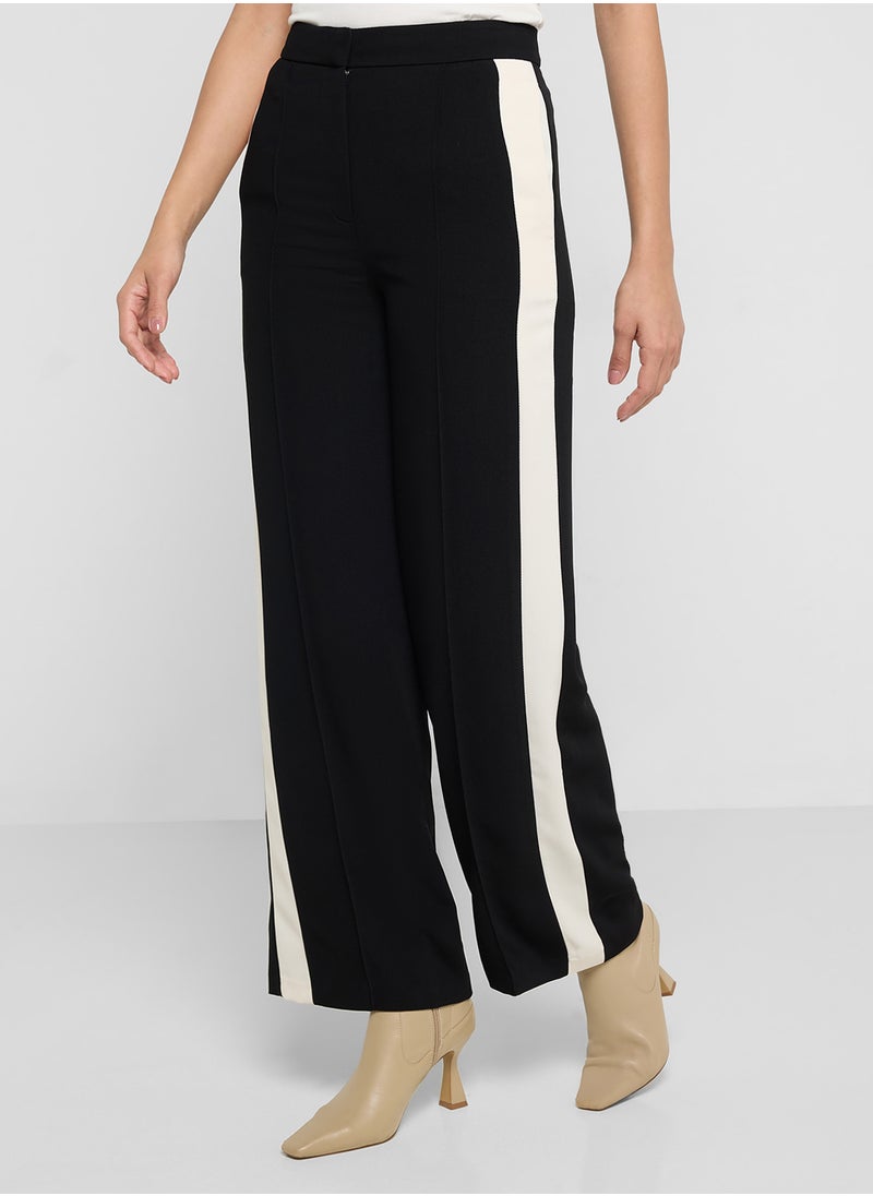 MANGO Contrasting High Waist Pants  - Image 2