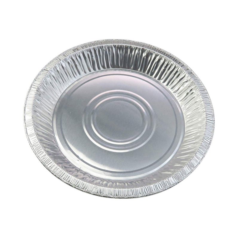 KitchenDance 10 Disposable Aluminum Foil Pie Pans  Pack of 12  Strong  Sturdy Pie Tins for Bakers Cooking Kitchen Cooks Bakeries Business  Oven to Table Convenience  100 Recyclable