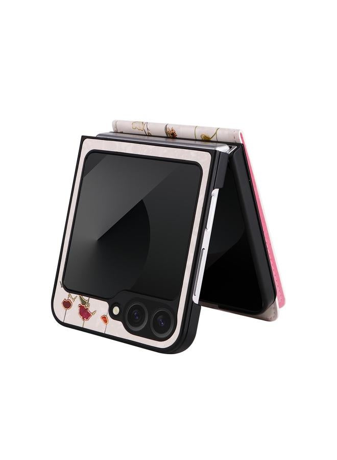 إيروريكس جراب لهاتف Samsung Galaxy Z Flip6 مطبوع عليه مشبك مزدوج بتقنية RFID ومضاد للسرقة - Image 5