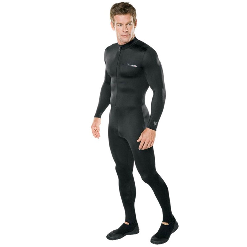 Henderson Hotskins Classic Unisex Spandex Jumpsuit for Diving, Snorkeling, UV Protection, Black S - Image 4