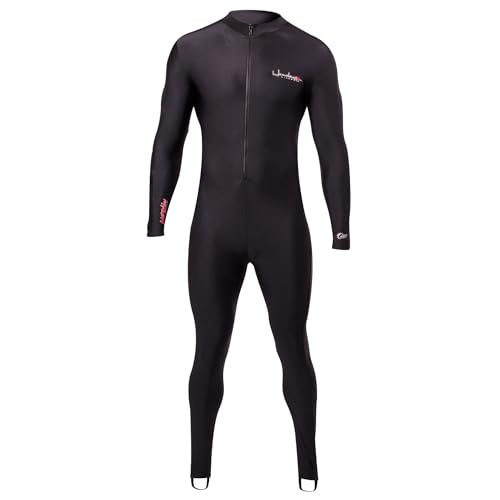 Henderson Hotskins Classic Unisex Spandex Jumpsuit for Diving, Snorkeling, UV Protection, Black S - Image 2