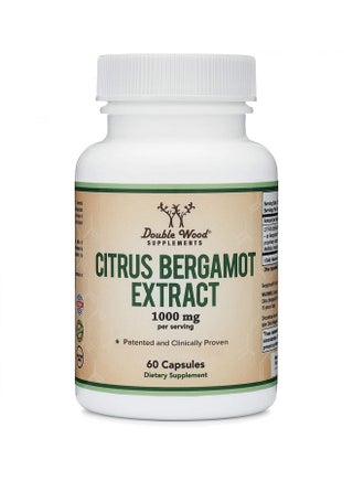 Citrus Bergamot Supplement - Only Patented, Clinically Proven Bergamot Extract - 1,000mg Servings (Sourced from Italy) (60 Capsules) by Double Wood - pzsku/Z0D546AD6E2D00A852732Z/45/1751374921/c1d0ec81-21ae-413f-aba4-a59a4f0eacd9