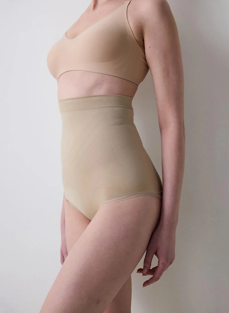 Penti Women's Seamless Brief Corset - Skin Polyamide Shapewear Slip