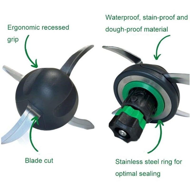 غطاء حماية قوي ومريح للخلاط للاستخدام مع ماكينة المطبخ TM5 TM6، حماية عالية القوة لرأس العجن والحواف. - Image 5