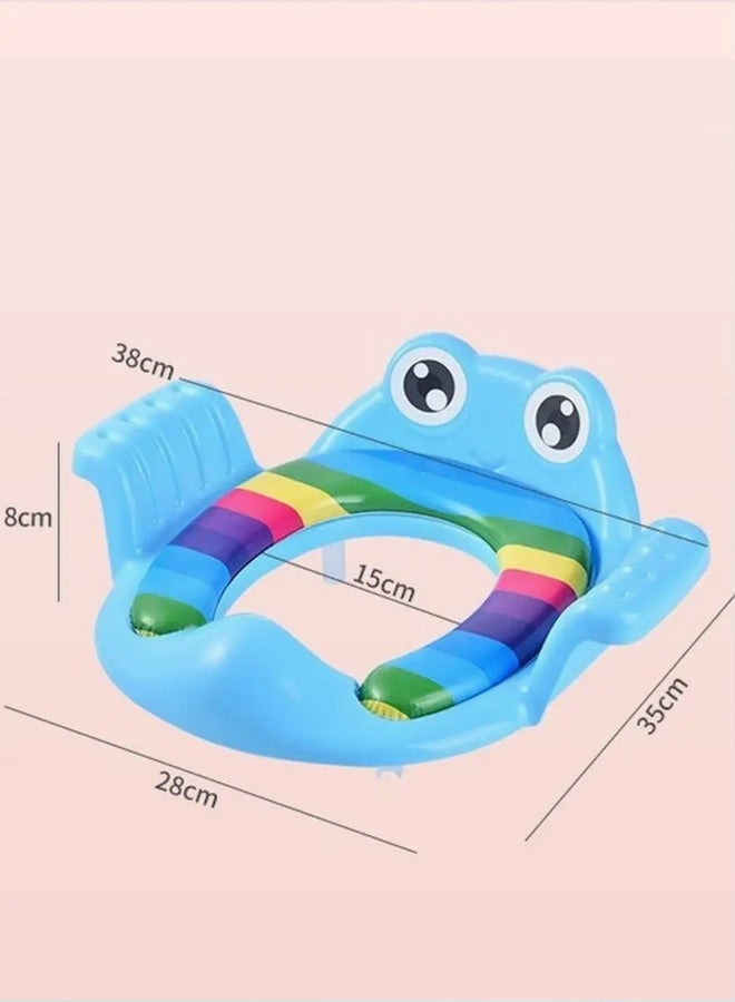 Loquat Potty Training Toilet Seat Cover for Kids Toddlers Boys Girls with Urine Splash Guard Toilet Seat Ring Adjustable Non-slip Mat  - Image 2