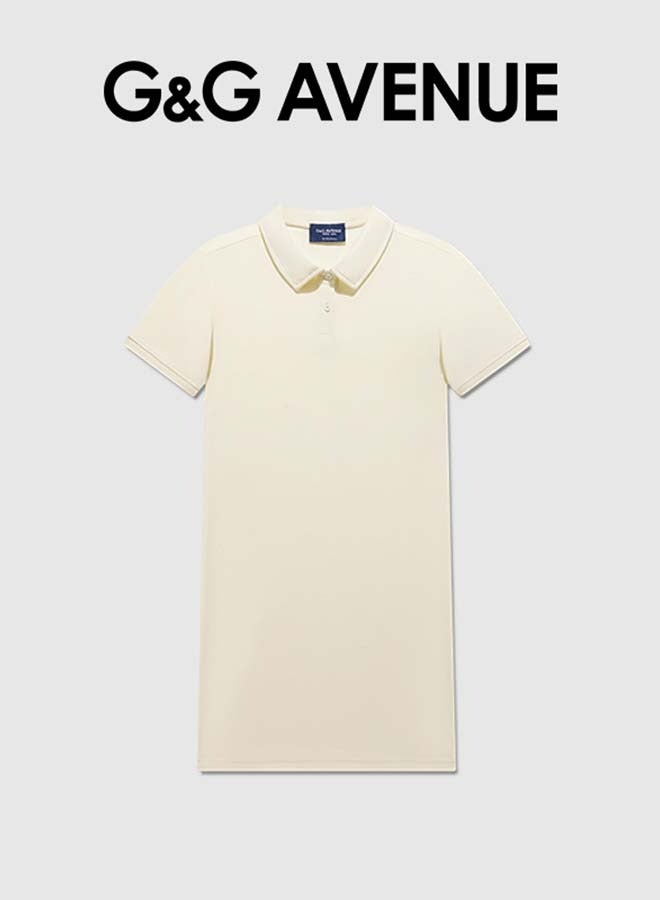 G&G AVENUE Women's Office Business Women's Dress Short sleeved Dress Women's Design Street Dress Maldives Printed Pattern Women's Mini Dress Loose Casual Classic Sports Front Button  - Image 3