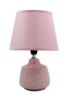 Bedside Table Night Lamp with Fabric Hood for Bedroom Offices Study & Living Room Pink - pzsku/Z0D549E9942C1E4BDC2D7Z/45/_/1647960268/5bb6ffe8-6330-44fe-834d-5dd79dce516d