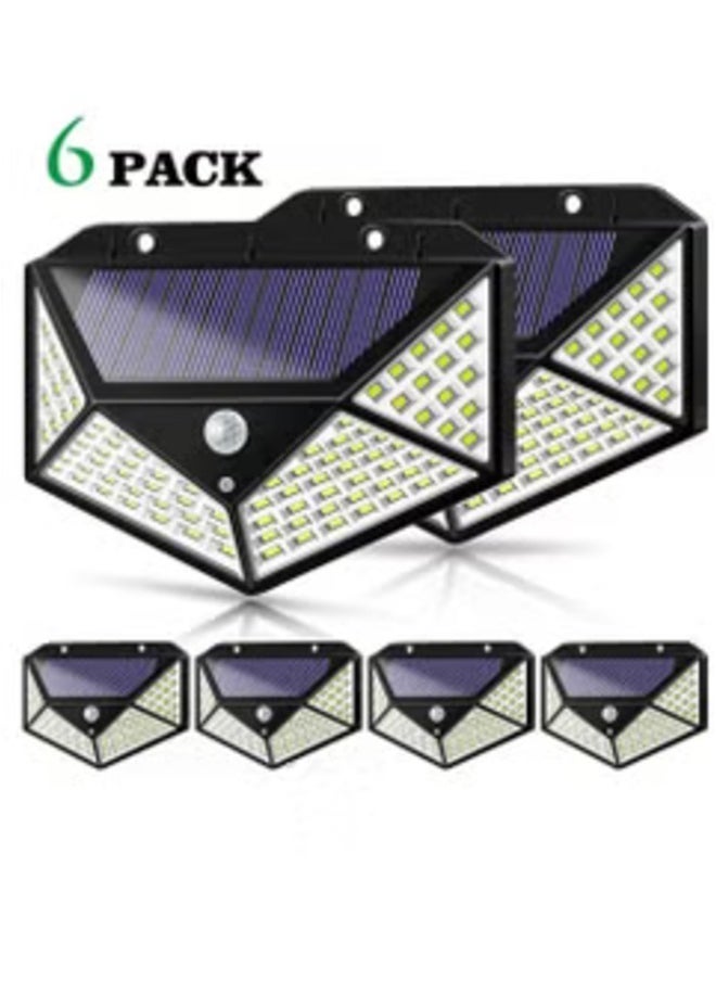 ELTRAZONE 6 Pairs Solar Outdoor LED Lights with Reflectors – Waterproof for Front Door, Yard, Garage, and Deck - Image 1