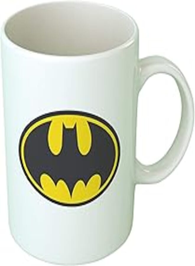 Upteetude Batman Coffee Mug - White, 2724630134338