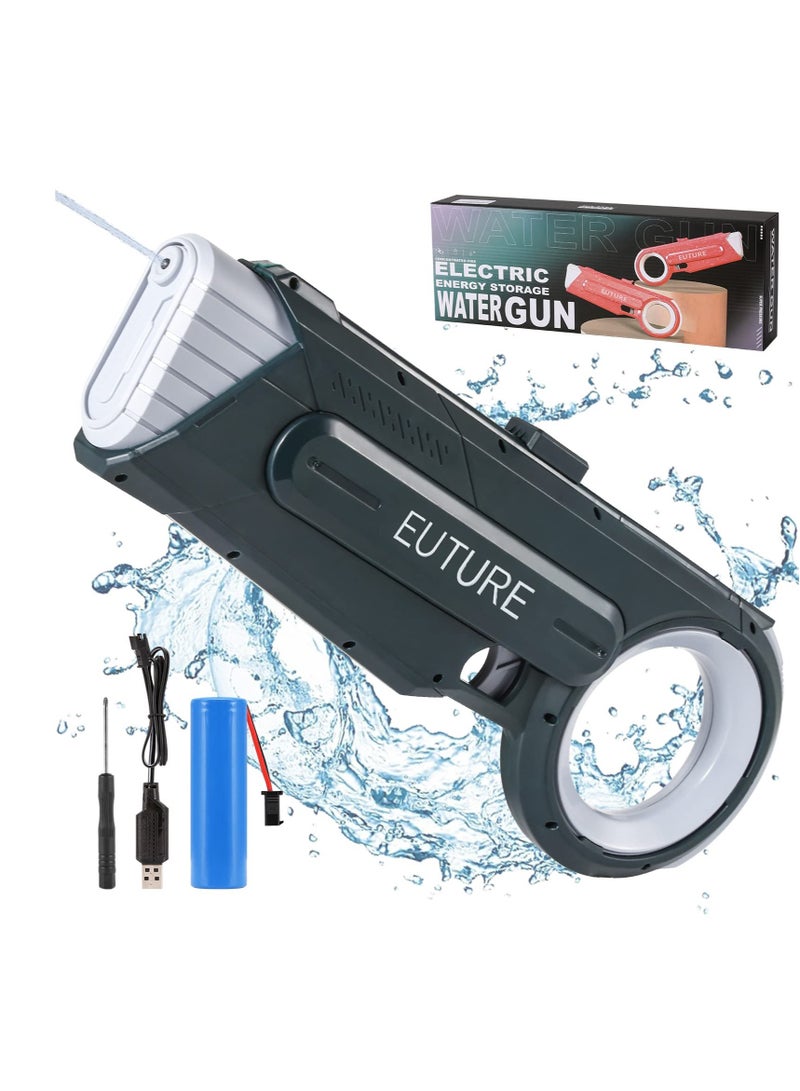 Excefore Electric Water Gun, Automatic TikTok Toys, Water Blaster Shooting Outdoor Beach Pool Toys, Water Soaker Gun with Waterproof Gun Toys for Summer Pool Swimming Party for Kids Adults - Image 4