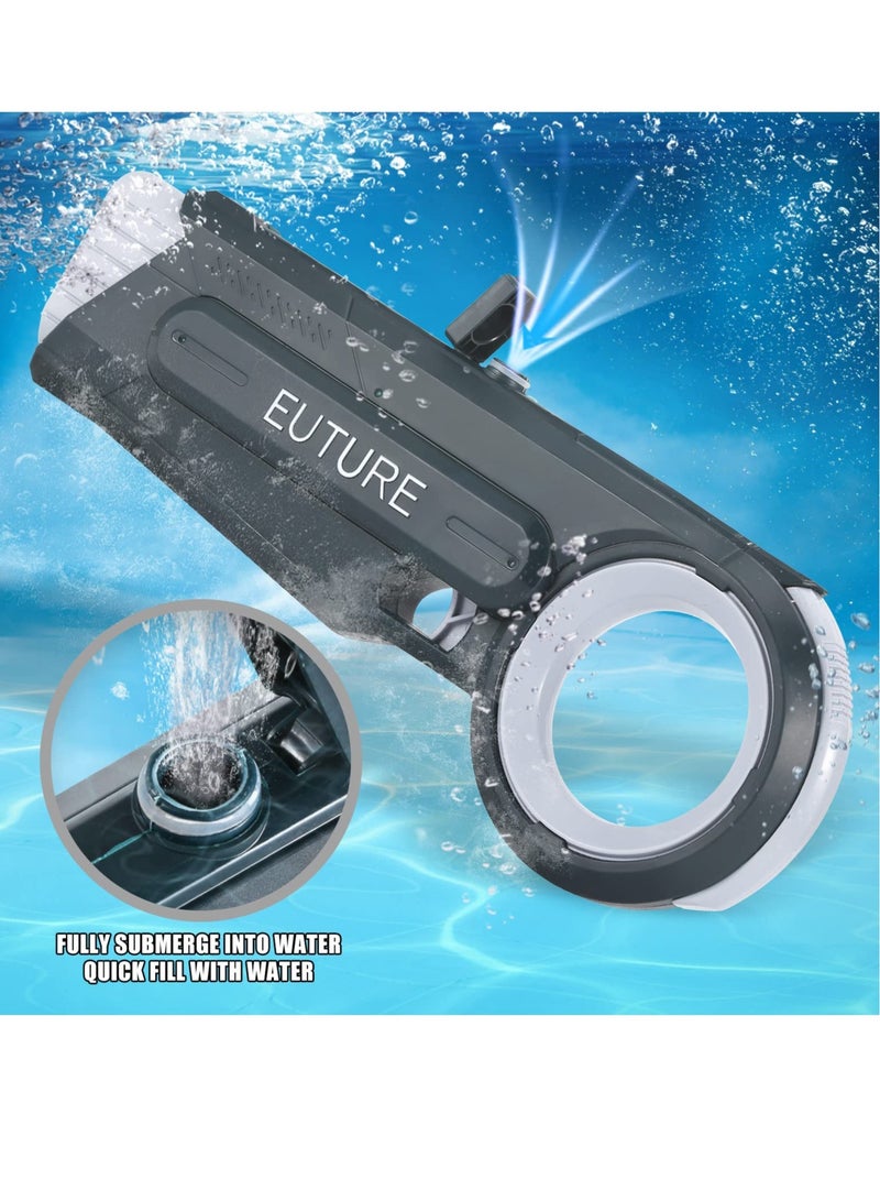 Excefore Electric Water Gun, Automatic TikTok Toys, Water Blaster Shooting Outdoor Beach Pool Toys, Water Soaker Gun with Waterproof Gun Toys for Summer Pool Swimming Party for Kids Adults - Image 3
