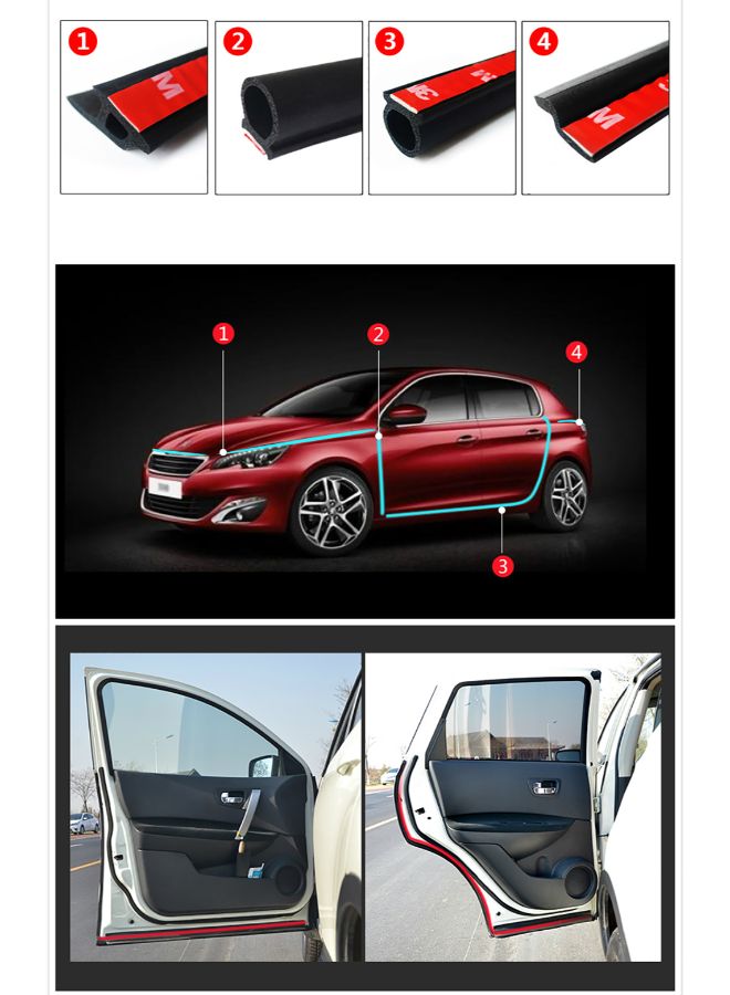 Generic Car Door Seal Strip  - Image 5