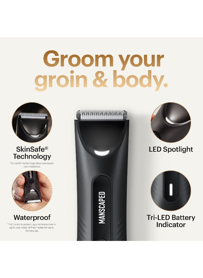 Manscaped Refining The Gentleman Lawn Mower 3.0 PLUS Groin & Body Hair Trimmer – Updated SkinSafe Trimmer Blade, Waterproof Wet/Dry Groomer, USB-C Rechargeable, Men’s Wireless Ball Shaver - Image 2